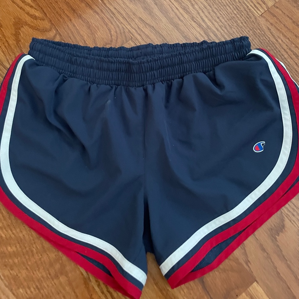 Champions shorts XS; navy blue; good condition